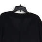 NWT Womens Black V-Neck Long Sleeve Ribbed Cuff Pullover Sweater Size XXL image number 4