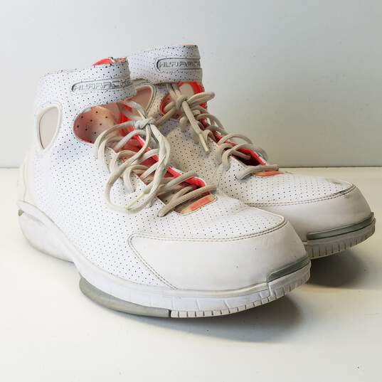 Nike Zoom Huarache 2K4 White Hot Lava Sneakers 308475-102 Size 13 image number 3