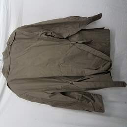 Banana Republic Vintage Military Jacket Olive Green Men's Sz L alternative image