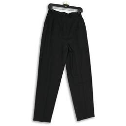 NWT Escada Margaretha Ley Womens Black Pleated Slash Pocket Dress Pants Size 36 alternative image