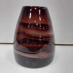 Vintage Blown Amythyst Glass Vase alternative image