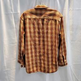 Pendleton Burnside Button Up Flannel Shirt Size M alternative image