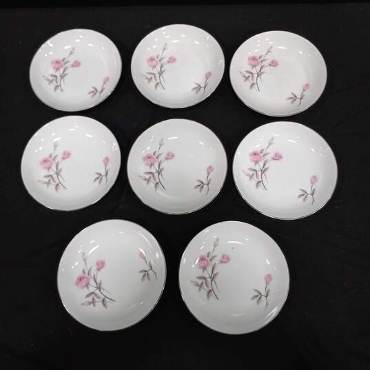 Bundle of 8 Kyoto Summer Rose 1459 China Dessert Bowls image number 1