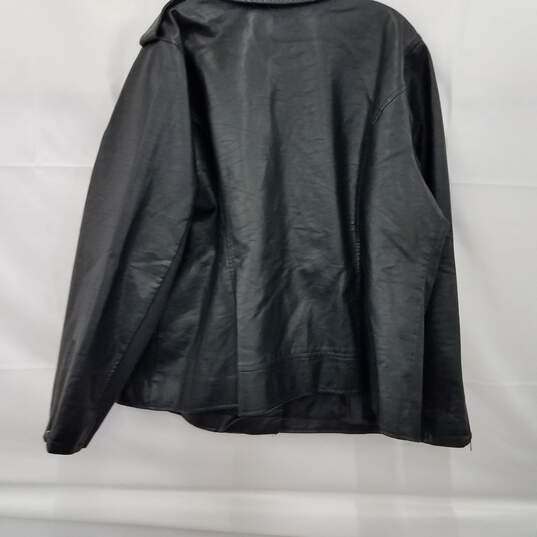 Lane Bryant Faux Leather Jacket NWT Size 22/ 24 image number 2