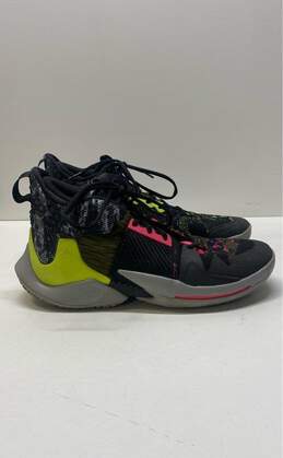 Nike Jordan Why Not Zer0.2 Basketball Sneakers Black Multicolor 12