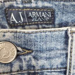 Armani Men High Rise Blue Jeans SZ 29 alternative image