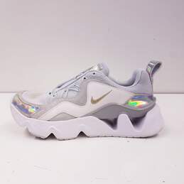 Nike RYZ 365 White Iridescent Sneakers DC8156-100 Size 7 Multicolor