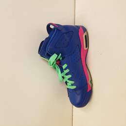 Air Jordan 6 Retro Sneaker Youth Sz.5.5Y Royal Blue alternative image