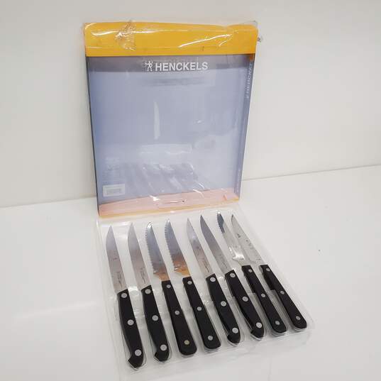 Henckels Kitchen Knife Lot of 8 - 13359-120 (x4) and 35197-100 (x4) image number 1