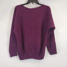New York & CO Women Purple Sweater L NWT alternative image
