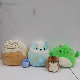 Squishmallows Stuffed Toys Assorted 5pc Lot