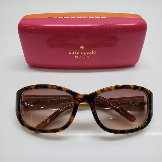 AUTHENTICATED KATE SPADE NY DIANA/S TORTOISE SUNGLASSES image number 1