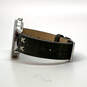 Designer Lucky Brand Black Leather Strap Quartz Analog Wrap Wristwatch image number 4