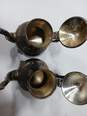 5pc Silver Plated Copper Tea Set image number 5