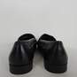 Woven Black Tassel Slip On Comfort Loafers image number 4