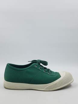 Authentic Prada Green Canvas Sneaker M 8