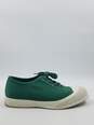 Authentic Prada Green Canvas Sneaker M 8 image number 1
