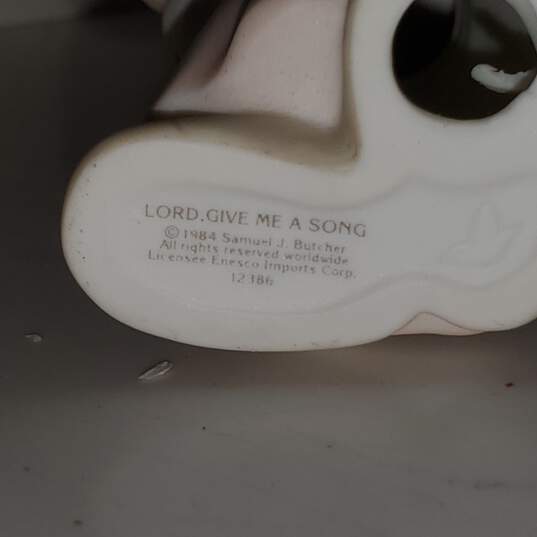 Enesco Precious Moments Porcelain Figurine 12386 Lord Give Me A Song IOB image number 3