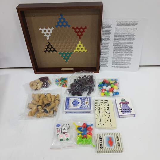 Wooden Multi-Board Game Box image number 6
