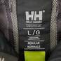Helly Hansen MN's Ventilated Black Fully Zip Windbreaker Size L image number 3