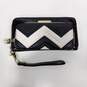 Betsy Johnson Women's Black and White Leather Wallet image number 1