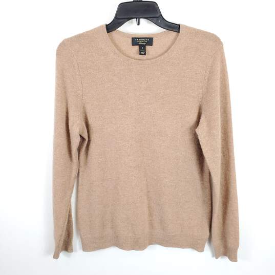 Charter Club Women Brown Knitted Sweater M image number 1