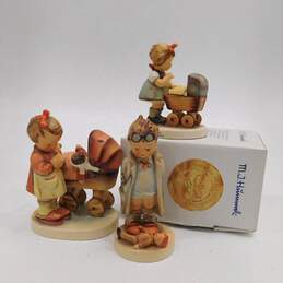 VNTG Hummel by Goebel Brand 114 Morning Stroll, 67 Doll Mother, and 127 Doll Doctor (Set of 3)