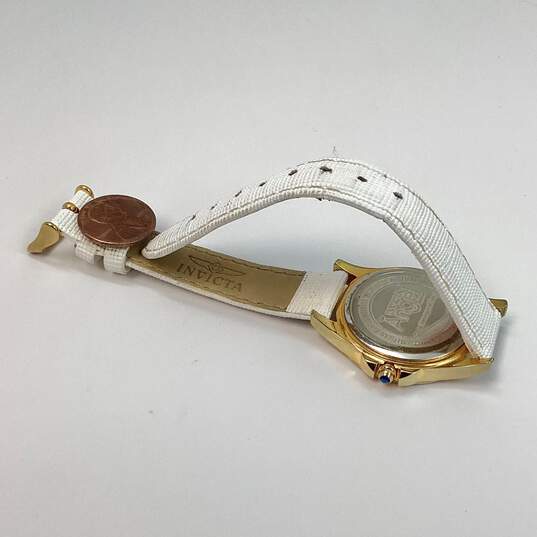 Designer Invicta Angel 15149 White Adjustable Strap Quartz Analog Wristwatch image number 3