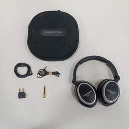 Audio-Technica QuietPoint ATH-ANC7b Wireless Headphones In Case