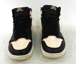 Jordan 1 Retro High Black Crimson Tint Men's Shoe Size 10.5