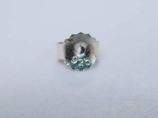 Artisan 925 Amethyst Faceted Teardrop Pendant Necklace Abalone Drop Post Earrings & Dark Pearl & Crystal Beaded Bracelet 16.8g image number 6