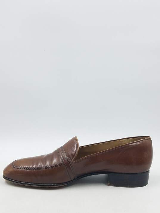 Authentic BALLY Brown Sutton Loafer M 10D image number 2