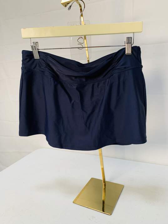 Women's Navy Blue Swim Skirt Size: Medium image number 1
