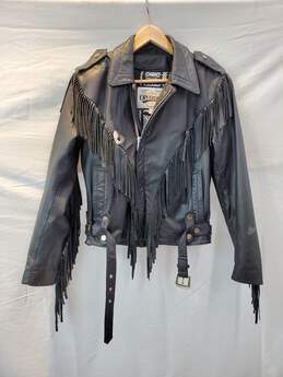 Open Road For Wilsons Leather Motorcycle Western Jacket Size S