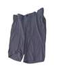 Mens Gray Flat Front Medium Wash Pockets Chino Shorts Size 38 image number 2
