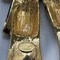 Designer Joan Rivers Gold-Tone Crystal Cascading Ribbon Bow Brooch Pin image number 3