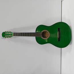 Green Acoustic Guitar