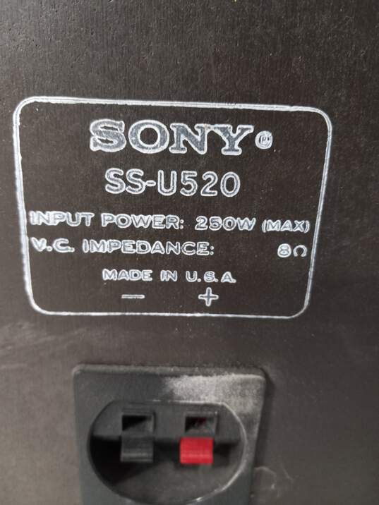 Sony SS-U520 Standing Speaker image number 5