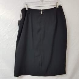 Karl Lagerfeld Black Skirt Size 8 NWT alternative image