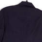 Mens Blue Pinstripe Notch Lapel Long Sleeve Three Button Blazer Size 40/34 image number 4