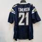 Mens Blue Los Angeles Chargers LaDainian Tomlinson #21 NFL Jersey Size 54 image number 2