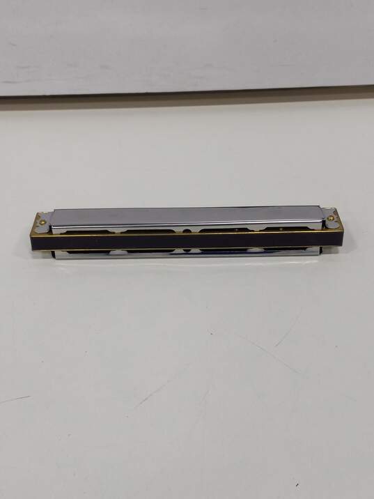 Vintage Parrot Harmonica In Case/Box (24 Holes-C) image number 2
