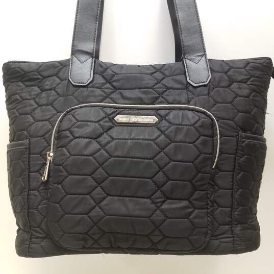 Aimee Kestenberg Nylon Quilted Shoulder Bag Black image number 2