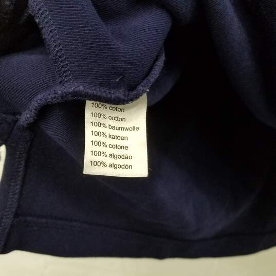 Lacoste Vintage Navy Blue Sweatshirt Size XL image number 3