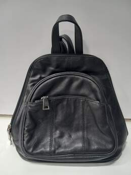 Wilsons Leather Black Mini Backpack
