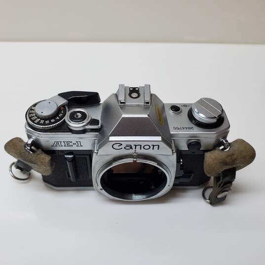 Canon AE-1 35mm SLR Film Body Camera Untested, For Parts image number 2