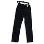 NWT Levi's Strauss & Co. Womens 512 Black Denim Dark Wash Skinny Leg Jeans Sz 8 image number 2
