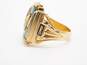 Vintage 10K Yellow Gold Class Ring 12.9g image number 6