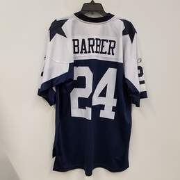 Mens White Black Dallas Cowboys Marion Barber III #24 NFL Jersey Sz X-Large alternative image