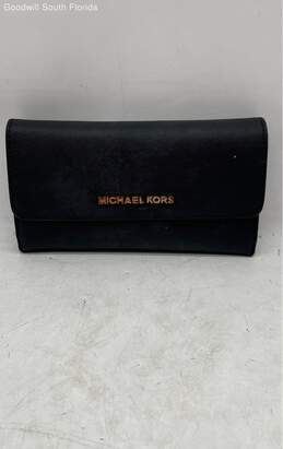 Michael Kors Womens Black Wallet